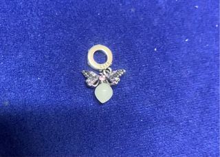 Charm Mariposa Corazón Plat pulsera Pandora collar