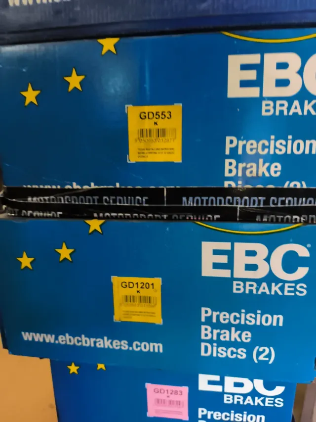 Discos EBC nuevos a estrenar , liquidación