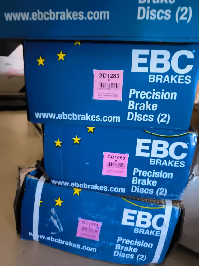 Discos EBC nuevos a estrenar , liquidación