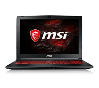Portátil MSI Negro y Rojo