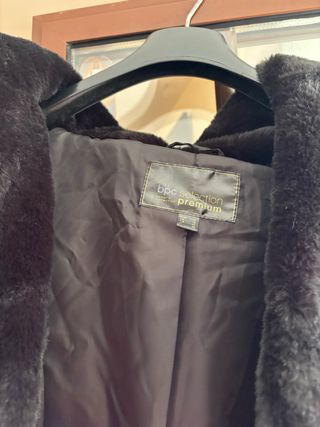 Pelliccia BPC Nera Taglia XL