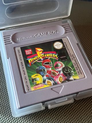 Power Rangers Game Boy Nintendo DMG-ZW-EUR