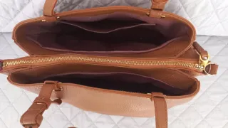 Borsa Coccinelle in pelle marrone