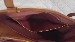 Borsa Coccinelle in pelle marrone