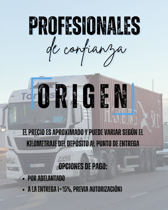 Contenedor 40 pies listo para entrega