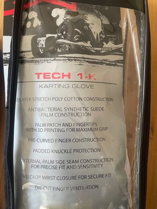 Guantes Alpinestars Karting Azul T. S