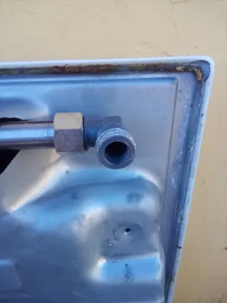 Placa de cocina blanca 4 fuegos