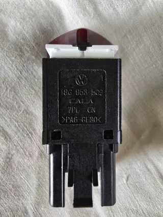 Tecla de warning color cereza grupo vag