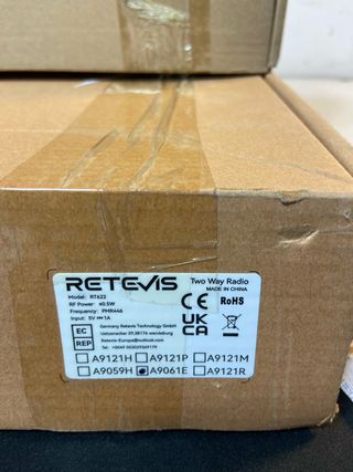 : Cargador Retevis RT622 + 10 walkie RTC22