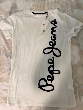 Camiseta Pepe Jeans Blanca Talla M