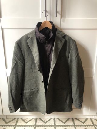 Americana de lana cashmere Boggi Talla M