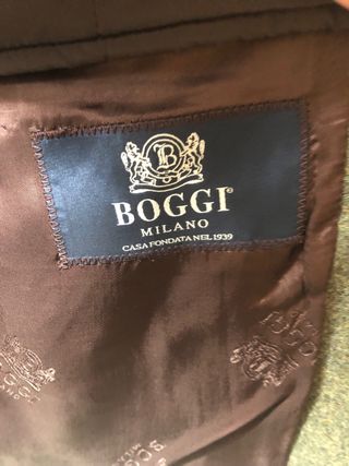 Americana de lana cashmere Boggi Talla M