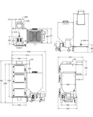 Caldera BOILER 34 policombustible Nueva MAD2001