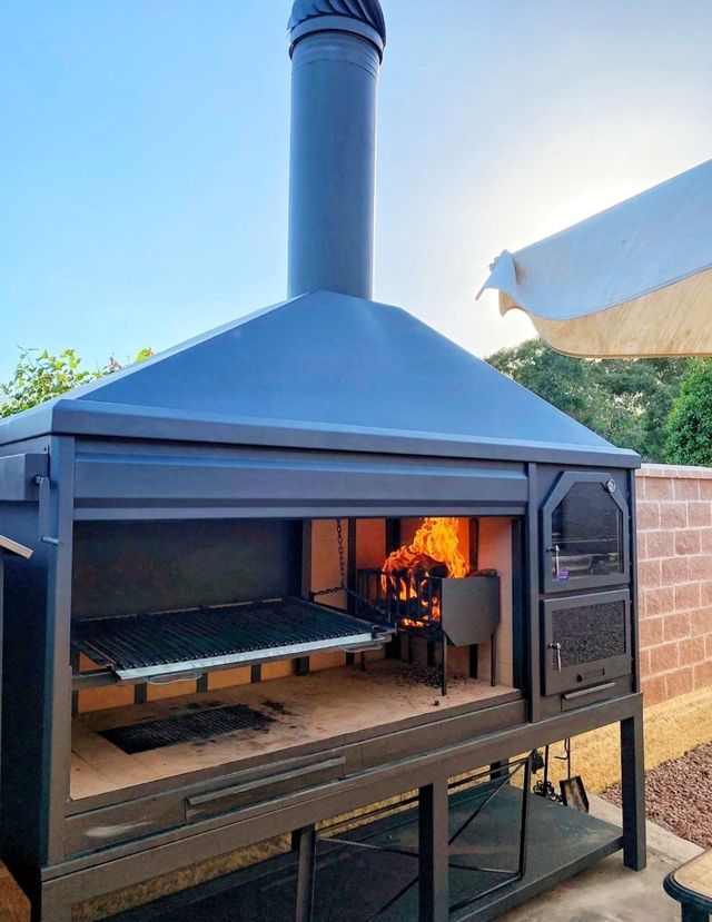Barbacoa Horno Metal