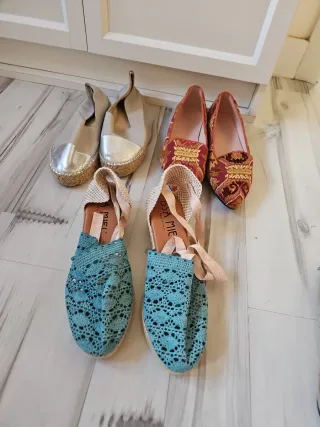 Lote GANGA de 3 pares de zapatos DE MARCA