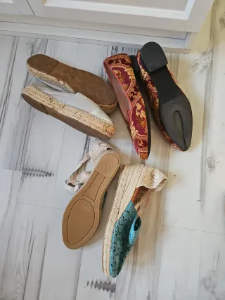 Lote GANGA de 3 pares de zapatos DE MARCA