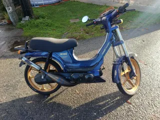 Derbi Variant Azul Dorado