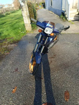 Derbi Variant Azul Dorado