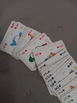 Mazzo carte Topolino completo