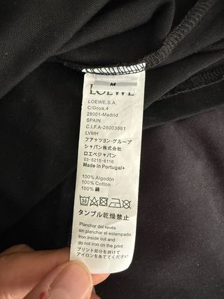camiseta Loewe nueva sin usar