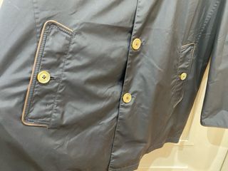 Parka gabardina hombre Massimo Dutti reversible.