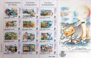 Lote 12 sellos España Correos