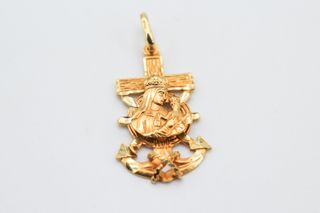 Cruz De Oro De 18K.. Ref: 003-03-02490