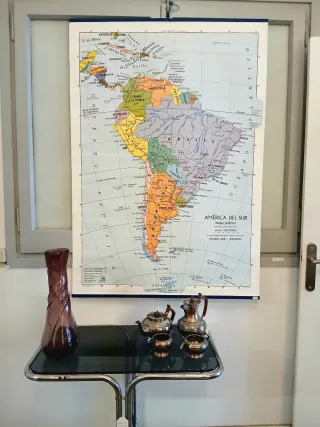 Mapas escolares vintage