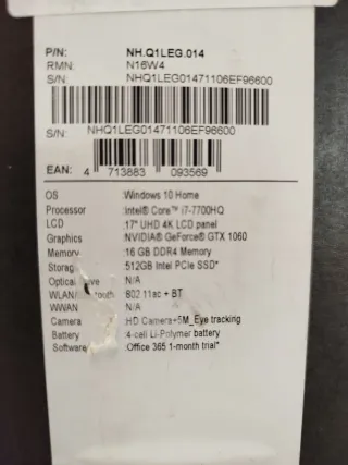 Ordenador portatil para trabajar con monitor