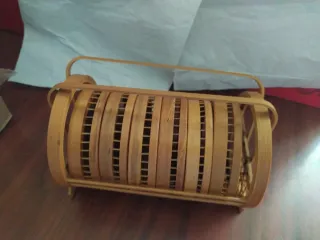 Posa vasos de bambú