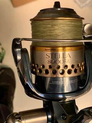 Lote 3 cañas y 3 carretes pesca