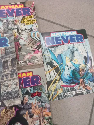 10 fumetti Nathan Never compreso il numero 100