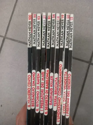 10 fumetti Nathan Never compreso il numero 100