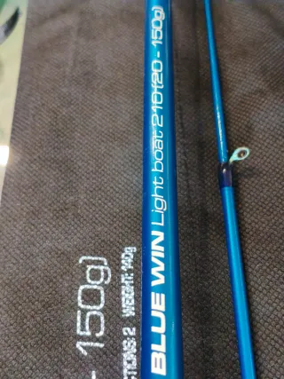 Caña Cinnetic Blue Win Light Boat 210 20-150g