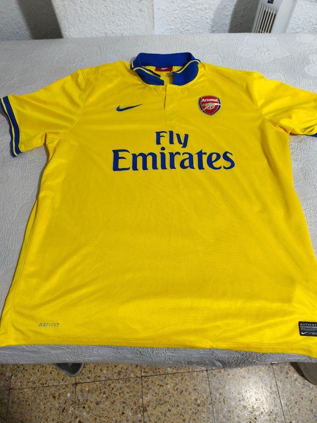 Maglietta calcio Arsenal FC Nike Dri-Fit gialla