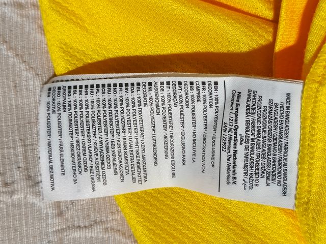 Maglietta calcio Arsenal FC Nike Dri-Fit gialla