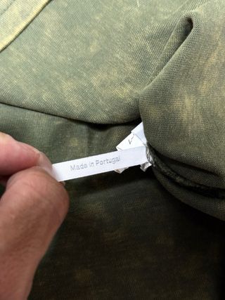 Camiseta Loewe verde oliva nueva