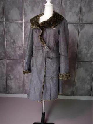 Montone Armani Grigio Taglia M