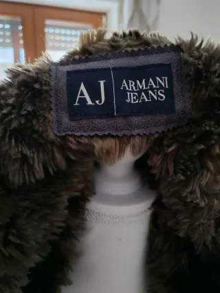 Montone Armani Grigio Taglia M