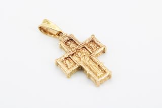 Cruz De Oro De 18K.. Ref: 034-03-00594