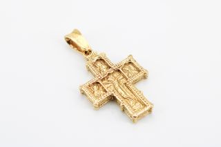 Cruz De Oro De 18K.. Ref: 034-03-00594