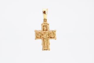 Cruz De Oro De 18K.. Ref: 034-03-00594