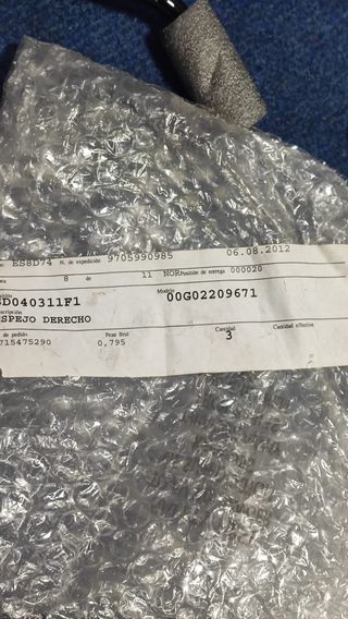 Derbi Atlantis espejo retrovisor derecho Original