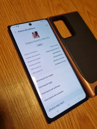 Samsung Galaxy Note 20 Ultra 5G Negro