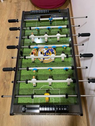 Futbolín Real Madrid Santiago Bernabéu