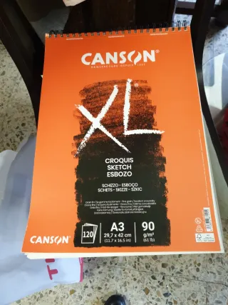 Cuaderno Canson XL Sketch A3 90g