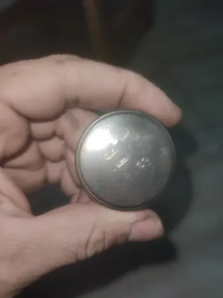 Pastillero y abrecartas de plata