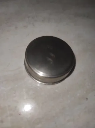 Pastillero y abrecartas de plata