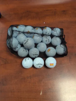 24 Bolas de Golf Callaway Bandera España