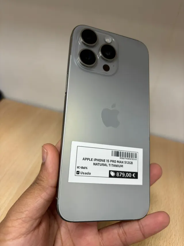 iPhone 15 Pro Max 512GB Natural Titanium